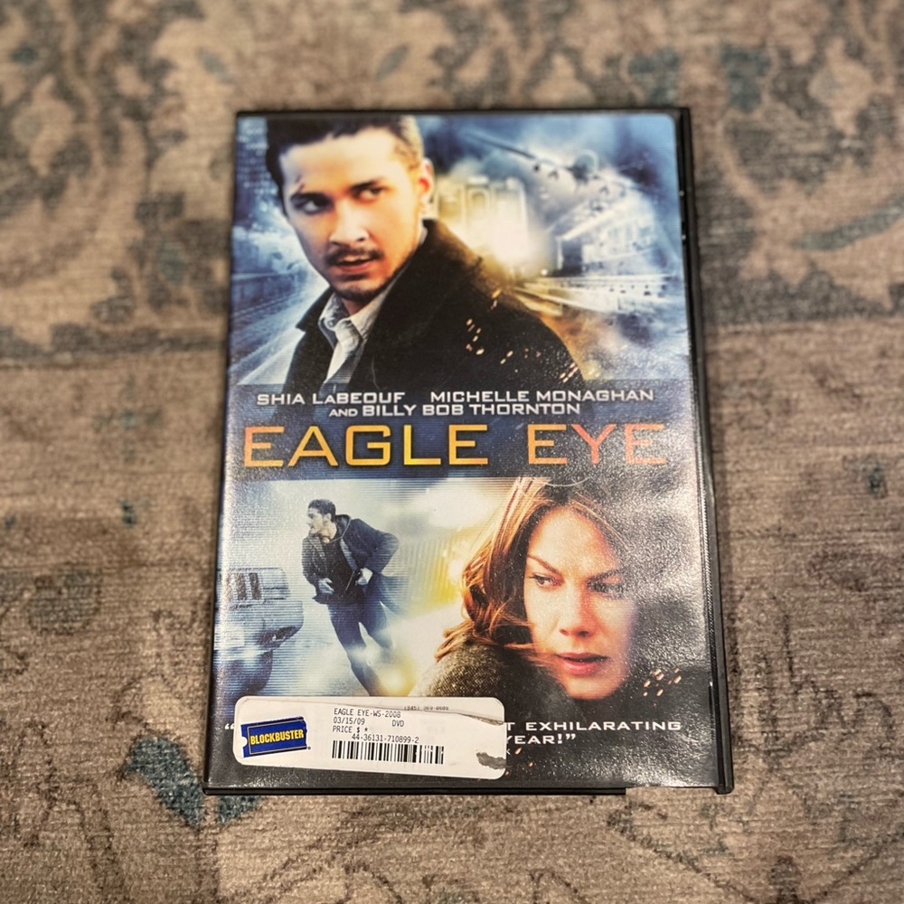 {EAGLE EYE} DVD Widescreen Blockbuster video store copy